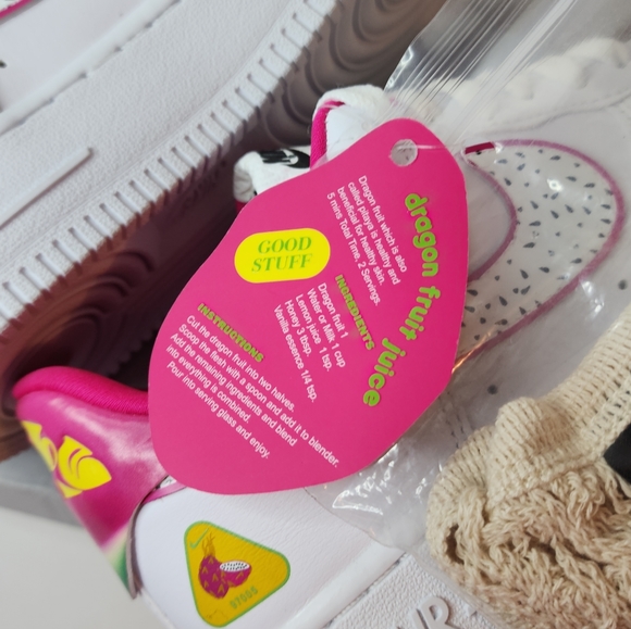 Nike Air Force 1 Low Dragon Fruit Size 6 New - Picture 12 of 16